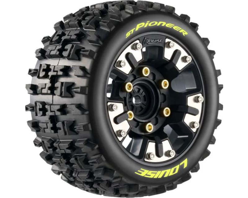 St-Pioneer Soft Mounted Tires 0 & 1/2 Offset Removable Hex 12