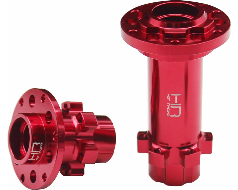 CNC Aluminum Hub Set Red: PM-MX