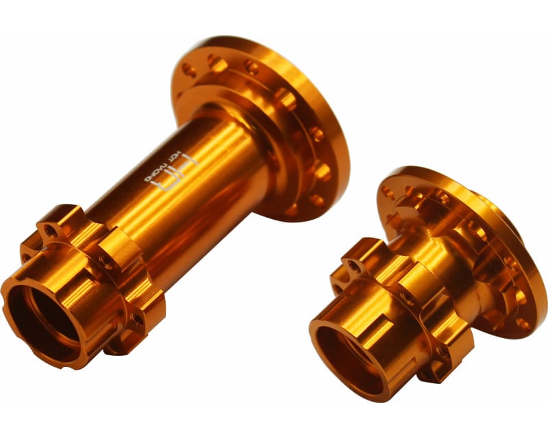 CNC Aluminum Hub Set Gold: fits Losi Promoto-MX
