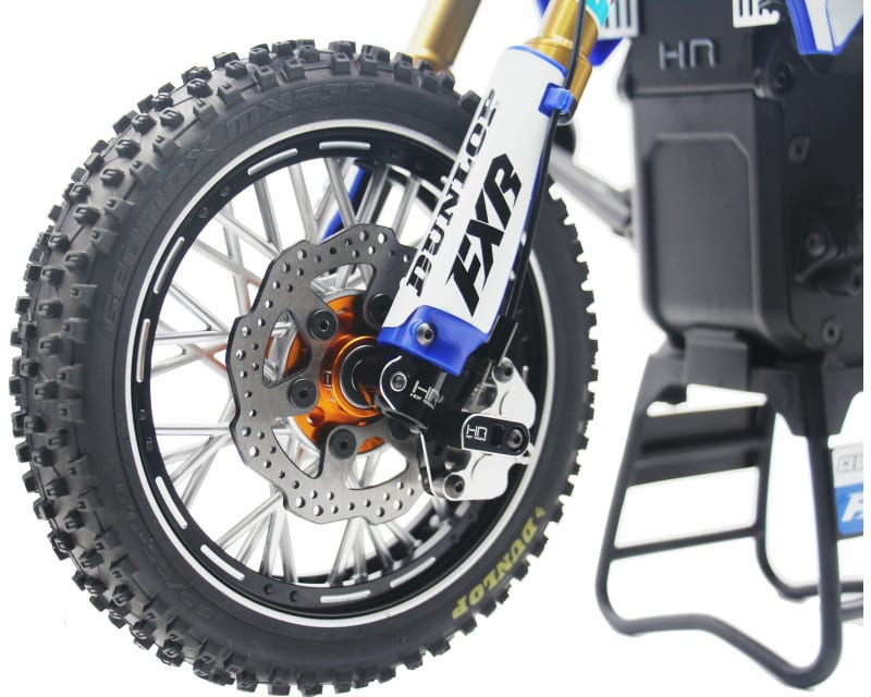 CNC Aluminum Hub Set Gold: fits Losi Promoto-MX