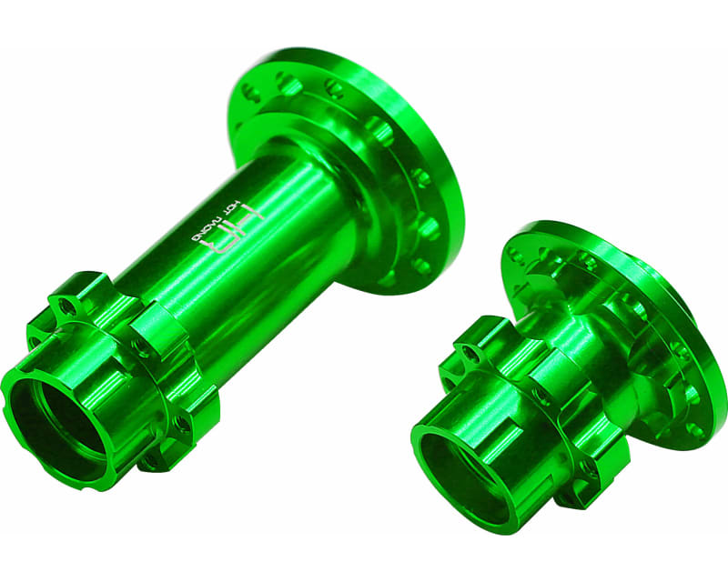 CNC Aluminum Hub Set Green: PM-MX
