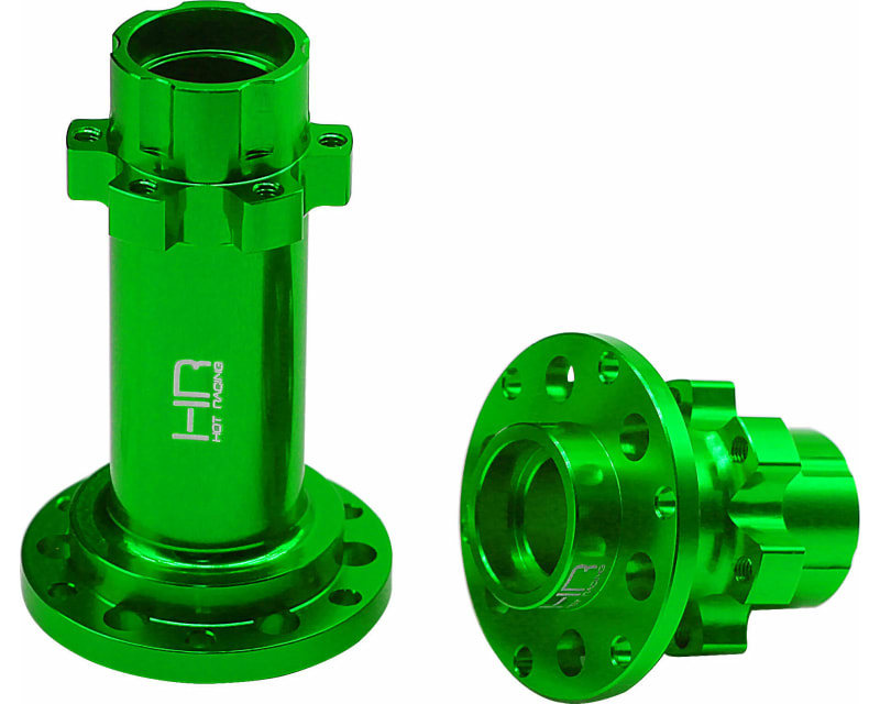 CNC Aluminum Hub Set Green: PM-MX