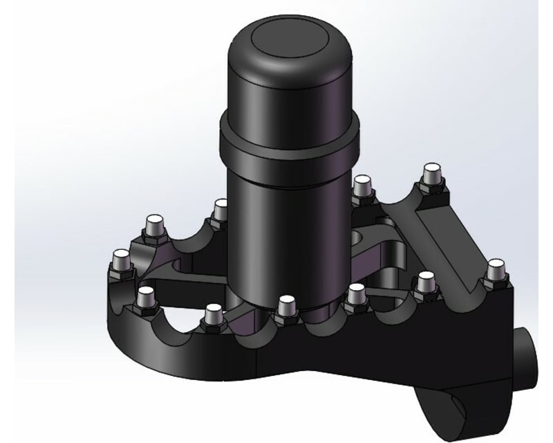 CNC Aluminum Replica Foot Pegs PM-MX