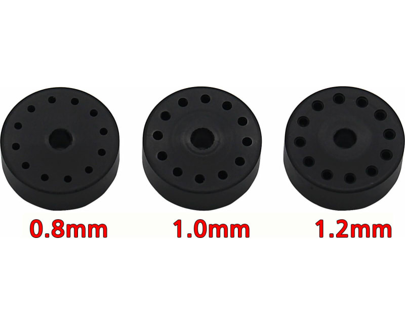 Machined Shock Piston 0.8 1.0 1.2mm: PM-MX