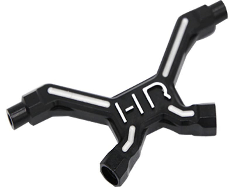 Black Aluminum Shock Tower Brace Rock Rey