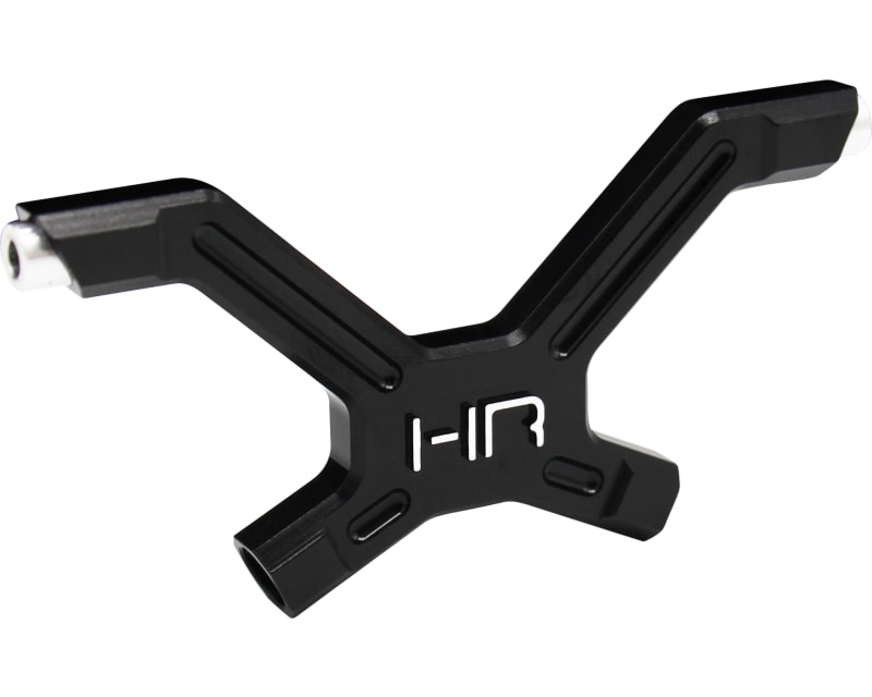 Tap to zoom Black Aluminum Shock Tower Brace Super Rock Rey