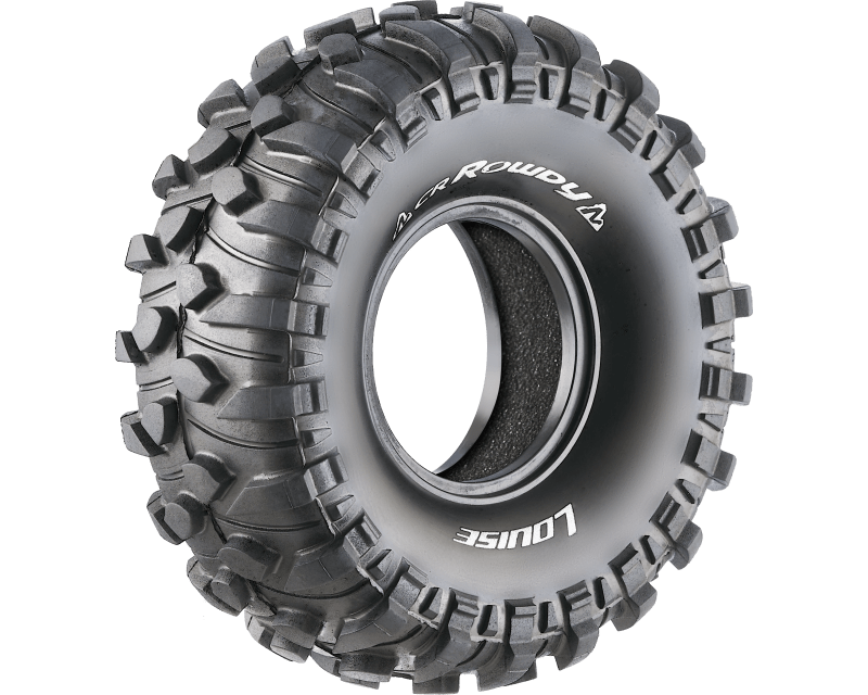 CR-Rowdy 1.9 Crawler Tires with Insert (2) photo