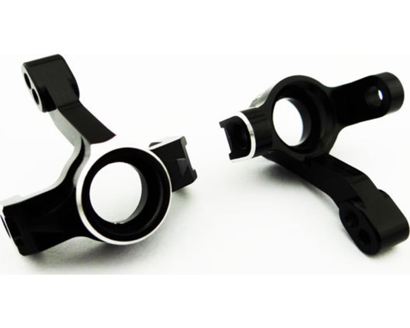 Tap to zoom Black Aluminum Steering Knuckles Teton Sst Rally
