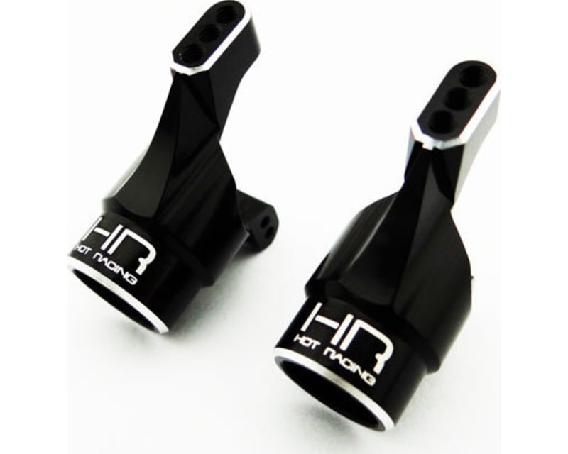 Black Aluminum Rear Knuckles LaTrax Rally Teton