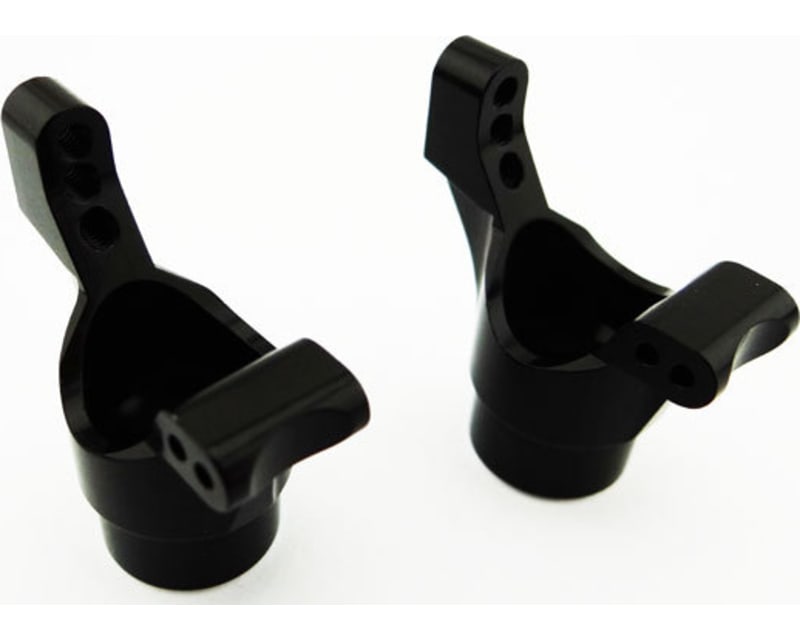 Black Aluminum Rear Knuckles LaTrax Rally Teton