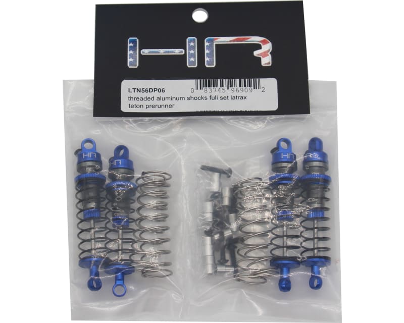 Threaded Aluminum Shocks Full Set Latrax Teton Prerunner