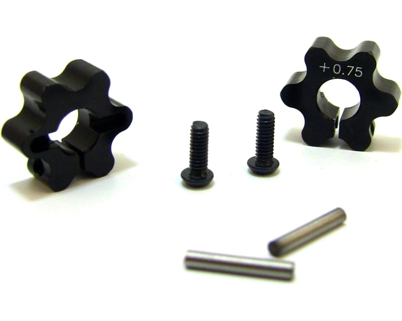 Aluminum Wheels Hex Hub (2) Tlr22 (.75)