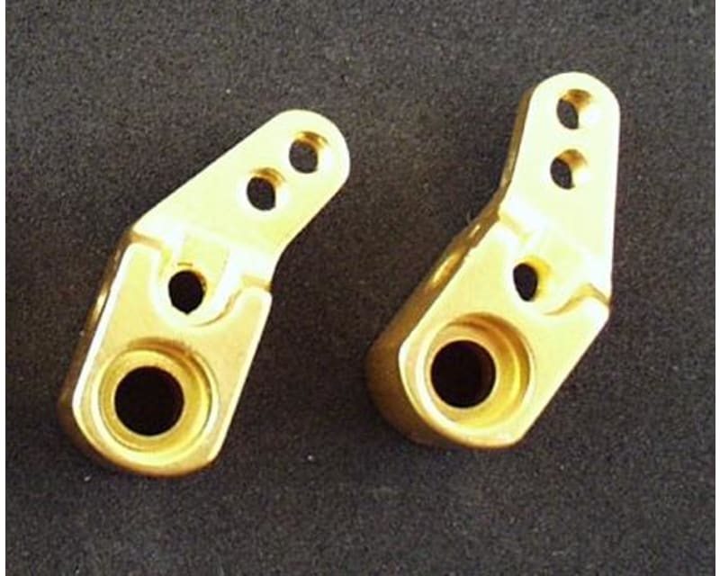 Associated Rc-12 Gold Aluminum Front Knuckles