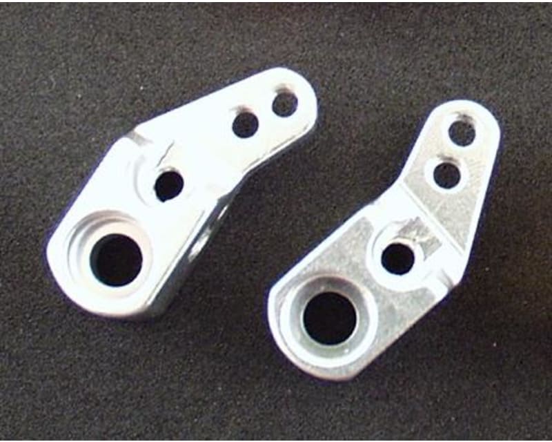 Associated Rc-12 Silver Aluminum Front Knuckles