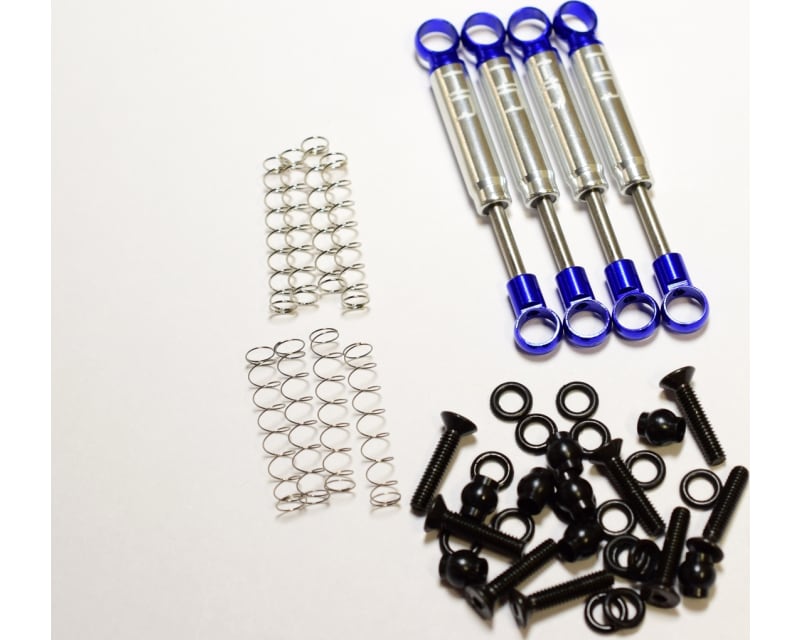 Tap to zoom Internal Spring 43mm Air Shocks (blue)(4) - Losi Micro Crawler
