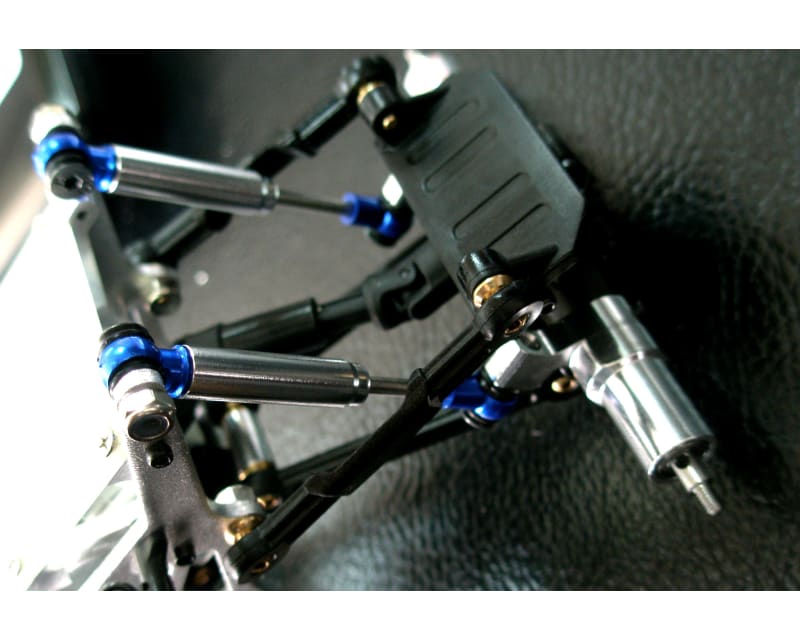 Tap to zoom Internal Spring 43mm Air Shocks (blue)(4) - Losi Micro Crawler