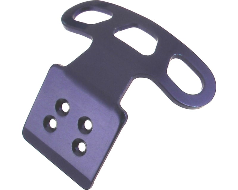 discontinued Aluminum Wide Front Bumper (Blue) - Losi 1/36 Micro