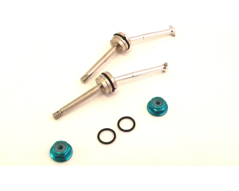 Tap to zoom discontinued Aluminum/Steel CV Drive Shafts (Silver)(2) - Losi 1