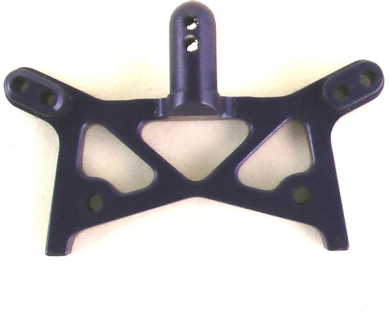 Tap to zoom Aluminum Front Shock Tower (Blue) - Losi 1/36 Micro-T