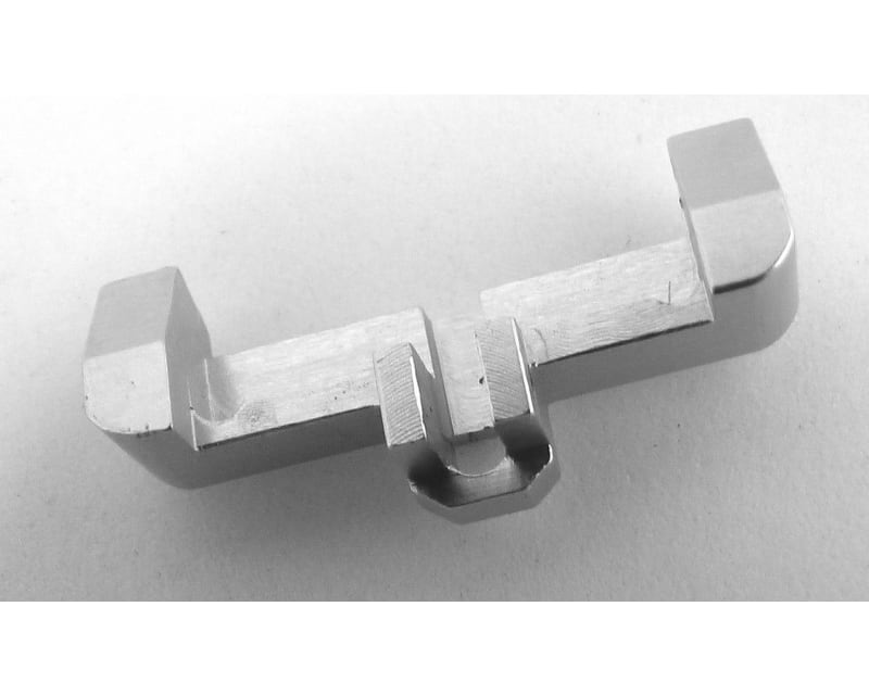 discontinued Aluminum Steering Drag Link (Silver) - Losi 1/36 Mi