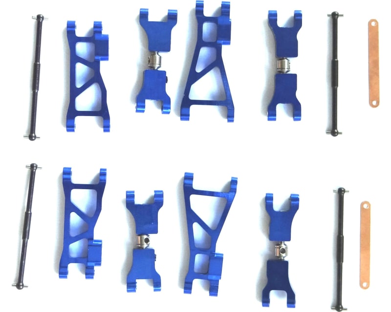 Aluminum Wide Suspension Kit (Blue) - Losi 1/24 Micro