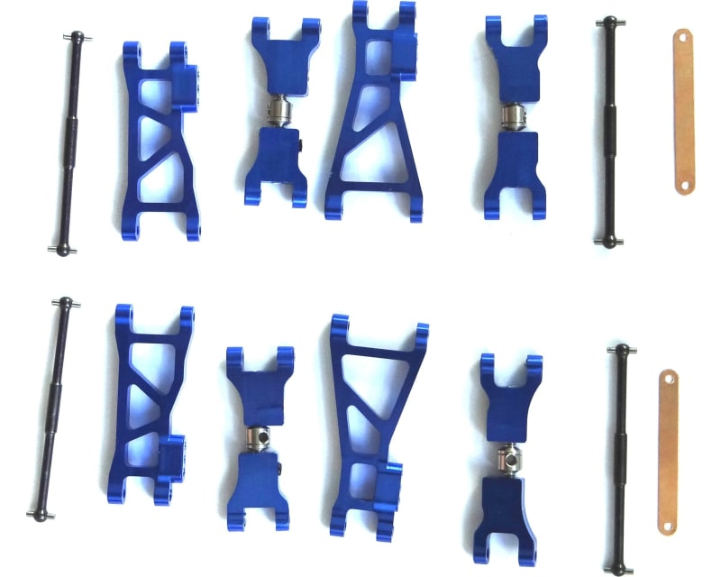 Aluminum Wide Suspension Kit (Blue) - Losi 1/24 Micro