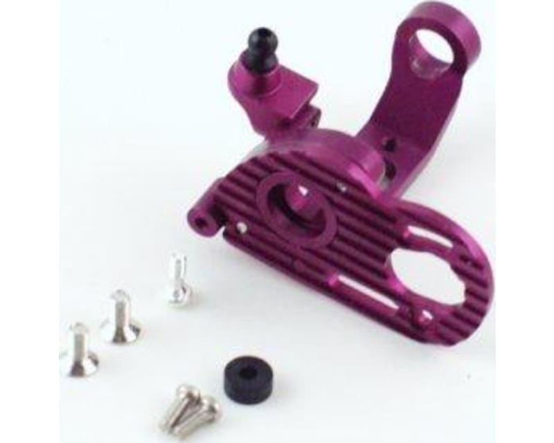 HPI Micro RS4 Purple Aluminum Motor Mount W Heat Sink