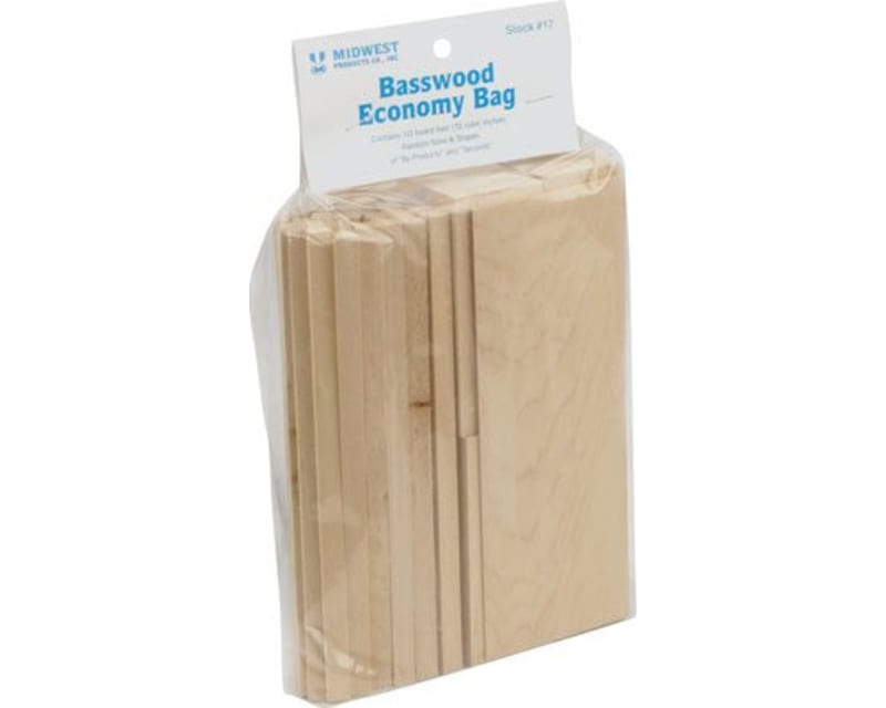 Basswood Scrap Bag