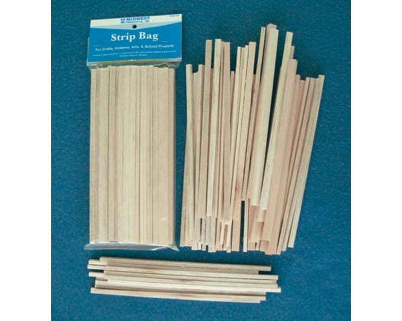 Balsa & Basswood Strips