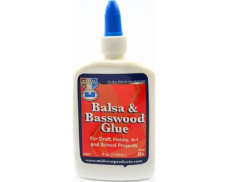 Tap to zoom Balsa & Basswood Glue 4 Oz