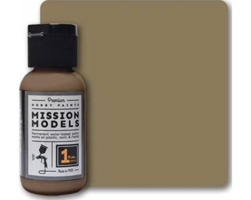 Acrylic Model Paint 1 Oz Bottle Graugrun Grey Green Ral 7008