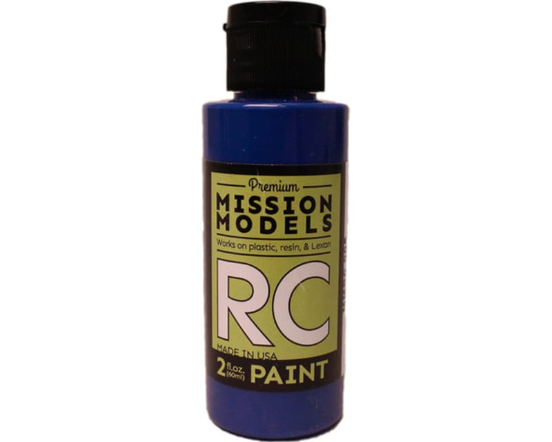Blue Water-Based Rc Airbrush Paint 2oz