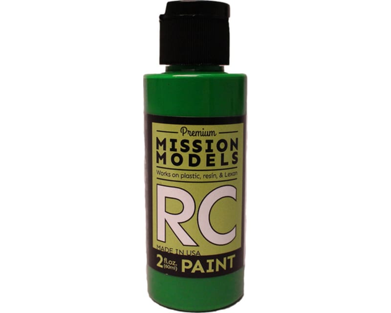 Green Water-Based Rc Airbrush Paint 2oz photo