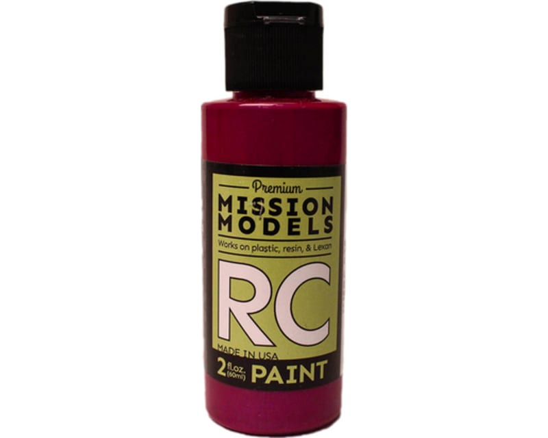 Iridescent Candy Red Water-Based RC Airbrush Paint 2oz