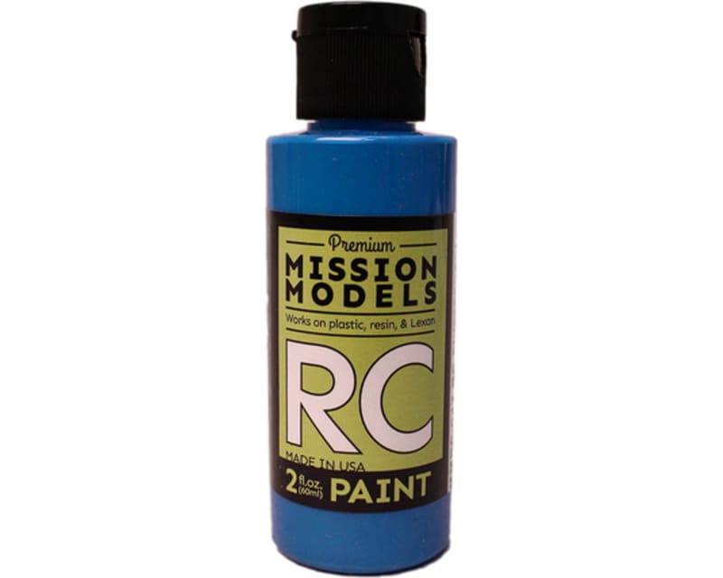 Fluorescent Racing Blue Water-Based Rc Airbrush Paint 2oz