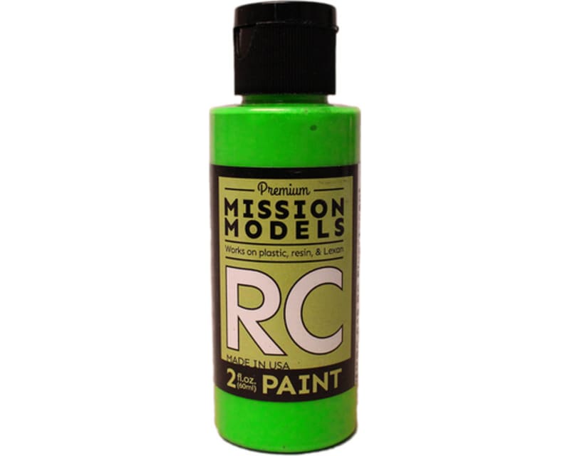 Fluorescent Racing Green Water-Based Rc Airbrush Paint 2oz