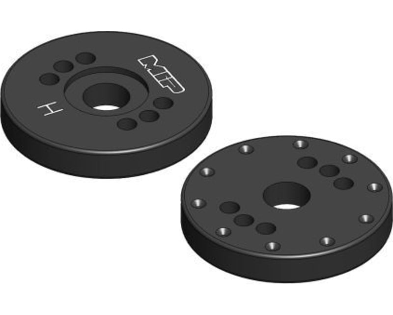 MIP Bypass1 Hi-Flow Pistons 10-Hole X Blank 1/8th Scale 2