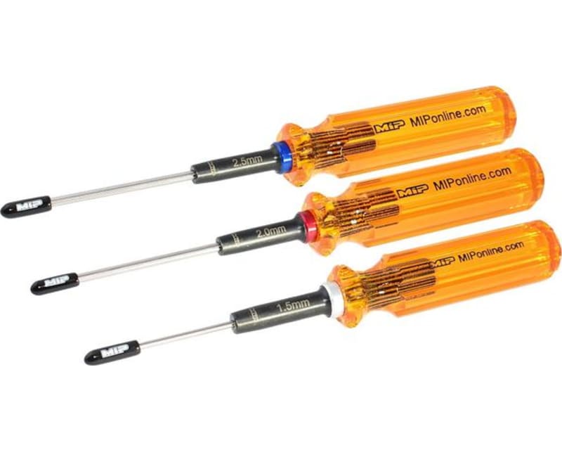 Hex Driver Wrench Set Gen 2 Metric 3 1.5mm 2.0mm & 2.5mm