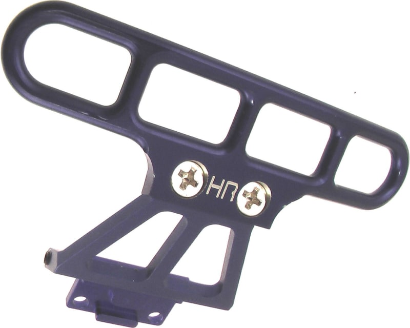 Blue Rear impact absorber bumper