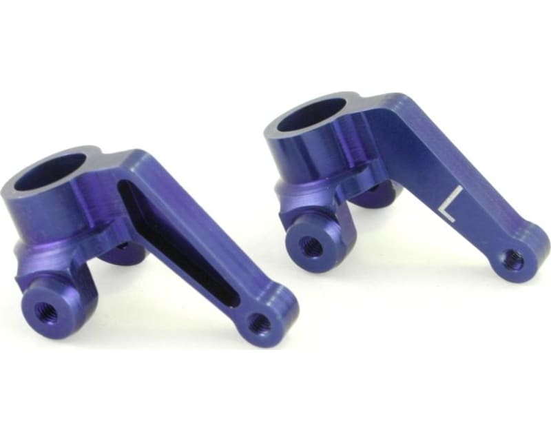 Blue Aluminum knuckles (uprights) (2)