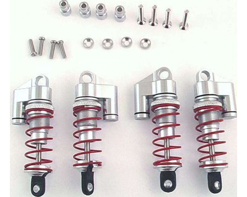 Aluminum Reservoir Shock Set (4) - Losi 1/18 Mini LST