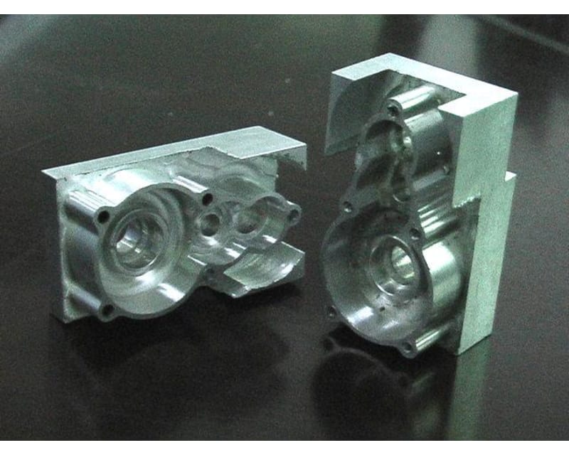 Silver center gear box Mini LST