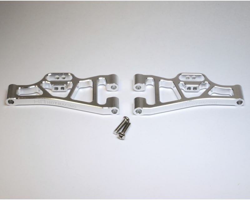 Aluminum Lower Suspension Arms (2)(Silver) - Losi Mini LST