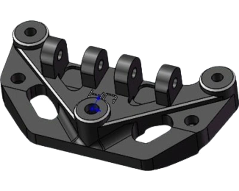 Aluminum Axle Upper Link Mount: Mini LMT