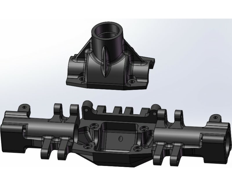 Aluminum Axle HD Bearing Housing Mini LMT