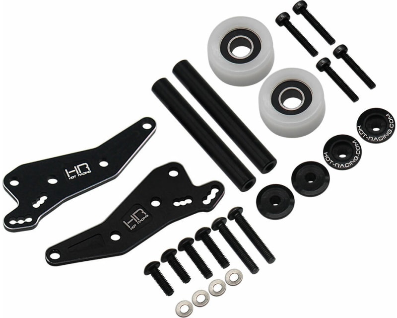 Tap to zoom Aluminum Bearing wheelie Bar Losi Mini LMT