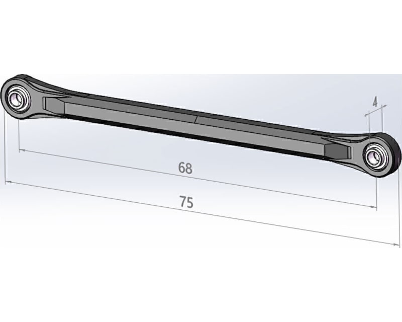 CNC T6 Upper Links set (4) - Mini LMT