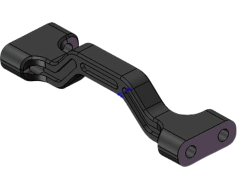 Aluminum Cross Brace Lower : Mini LMT