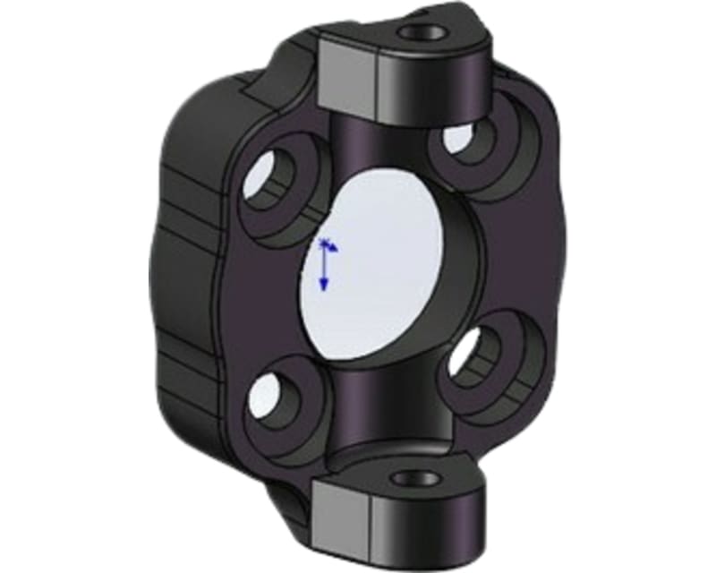 Tap to zoom Aluminum 0-5 deg C-Hub Carrier Set Mini LMT