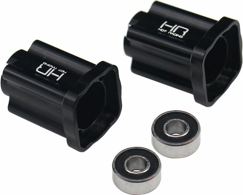 6061 Rear Axle Mount Set 0 deg: Mini LMT